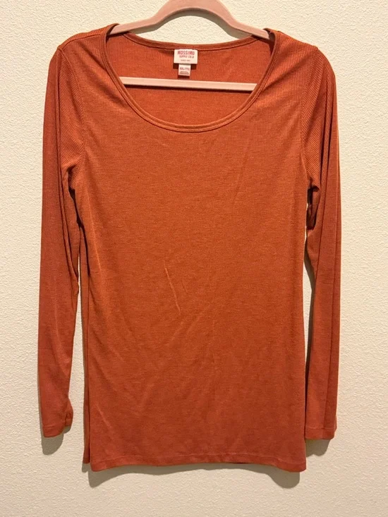 BUNDLE : 5 long-sleeve Ribbed tee's - Cozy Lightweight Top - Picture 6 of 11